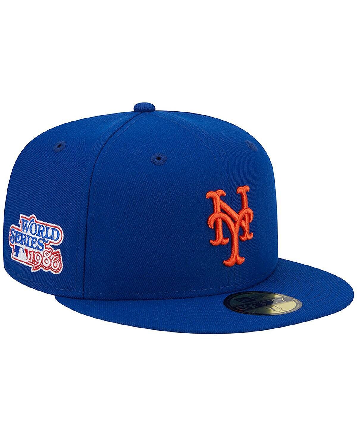 

Мужская приталенная кепка Royal New York Mets 1986 World Series Team цвета 59FIFTY New Era