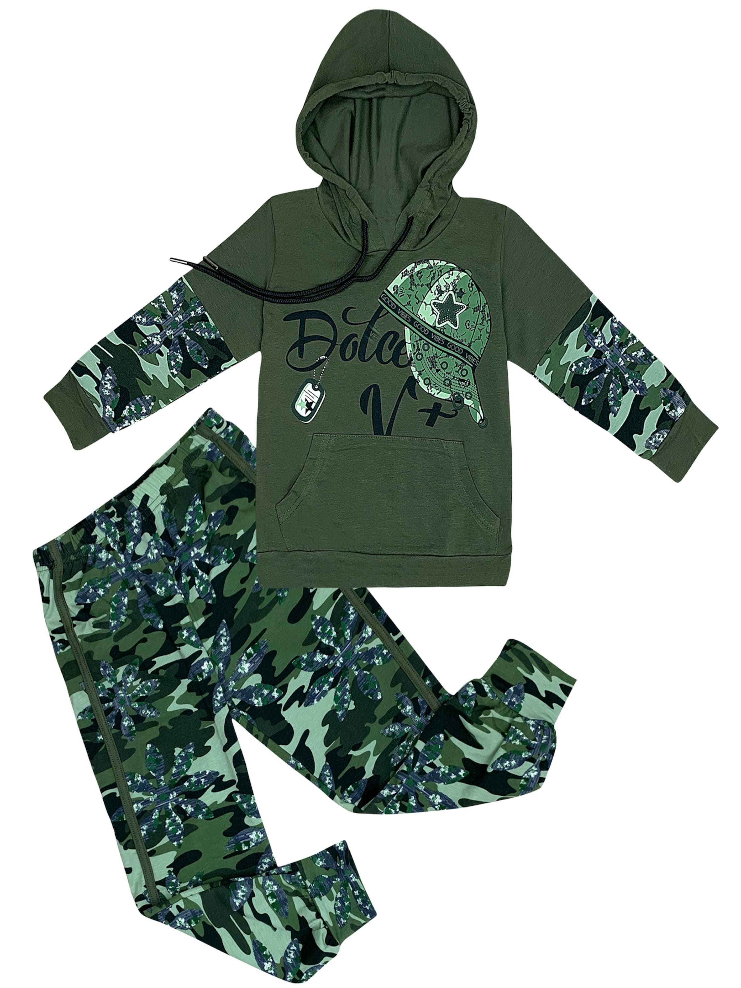 

LOREZA Спортивный костюм 'Jungen Freizeitanzug Edgar' в зеленом цвете