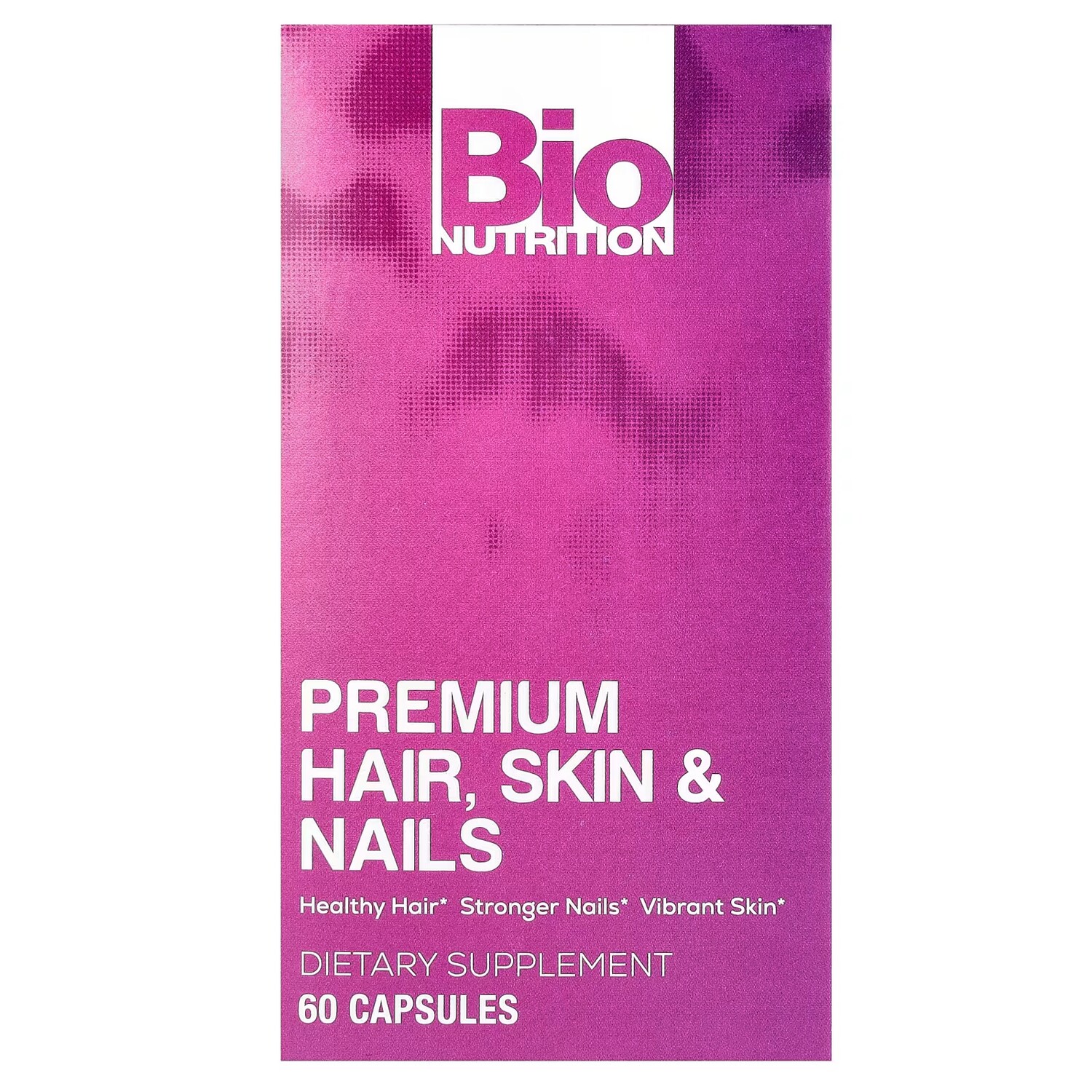 

Добавка Bio Nutrition Premium Hair, Skin & Nails, 60 капсул