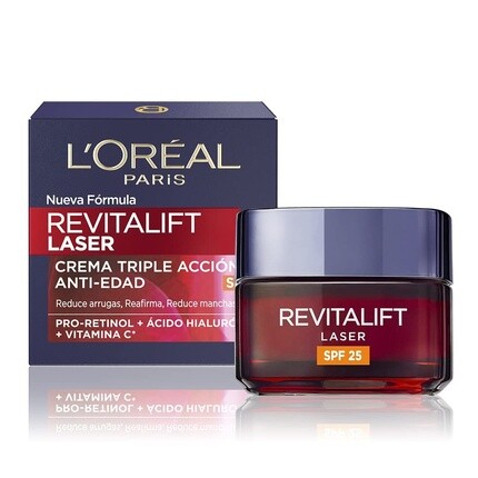 

LorAl Paris Revitalift Laser Дневной крем против старения с Spf25 50мл, L'Oreal