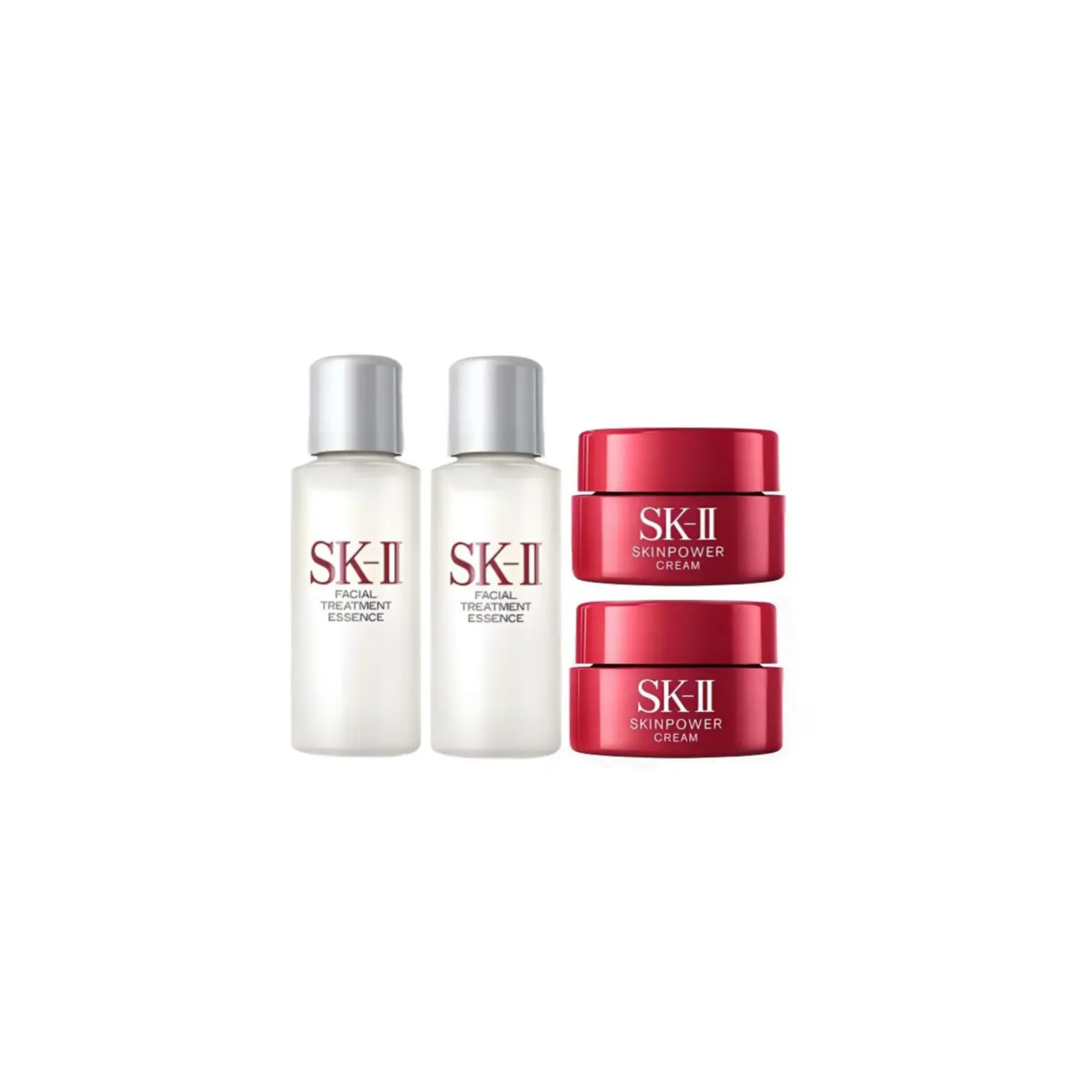 

Дорожные наборы SK II / Наборы-пробники (унисекс) Sk-Ii, miracle water 10ml*2+красный bottle face cream 2.5g*2