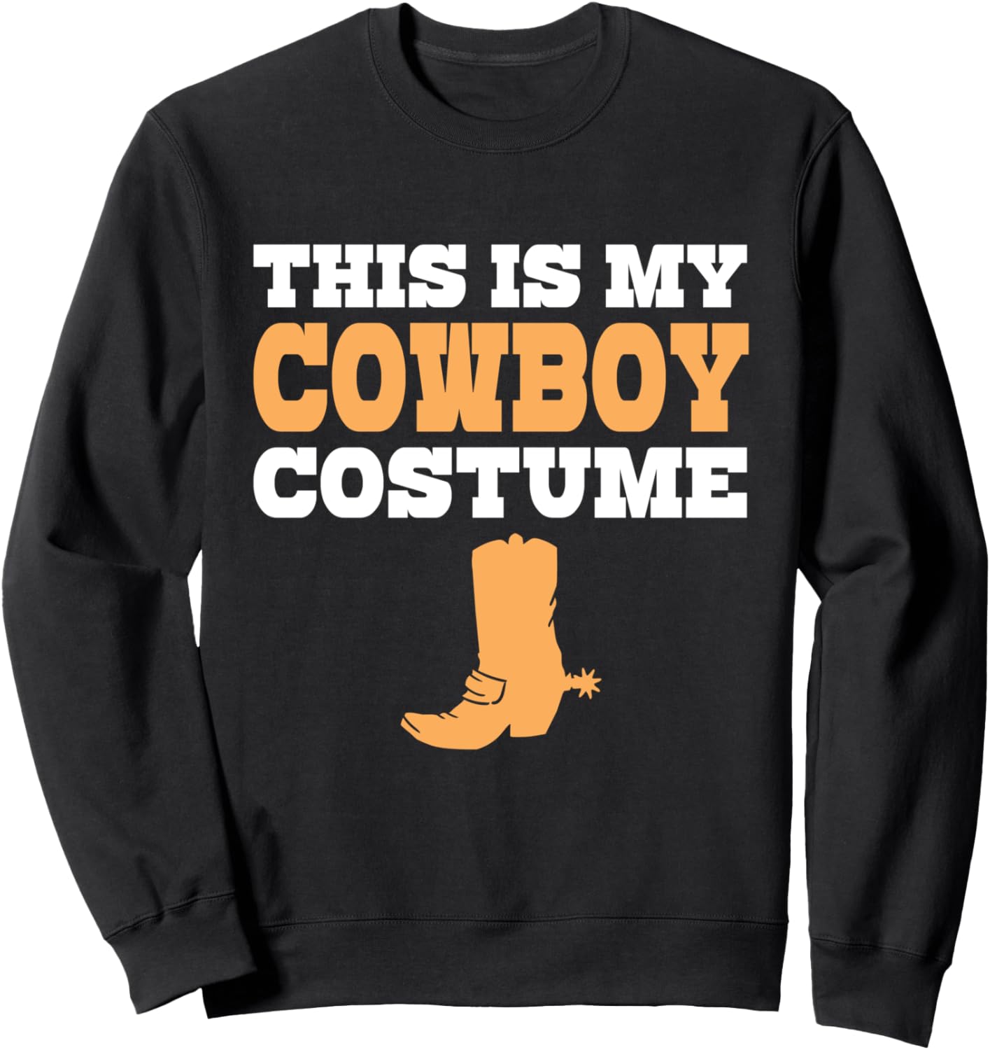 

Это мой ковбойский костюм. Забавная мужская толстовка в стиле вестерн на Хэллоуин Funny Halloween Costume Holiday Party Gift Store, черный