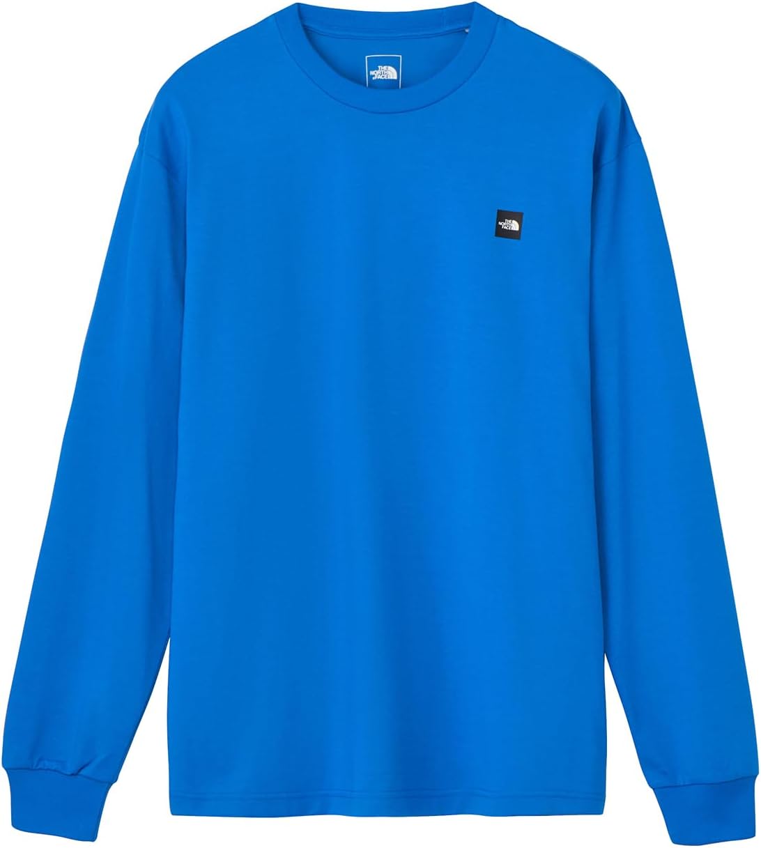 

Мужская футболка с длинным рукавом THE NORTH FACE с небольшим логотипом в квадрате, синий