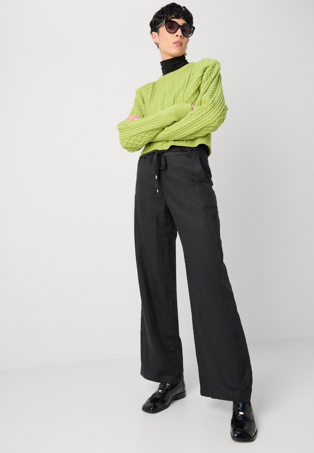 

Брюки WIDE LEG Esprit, черный