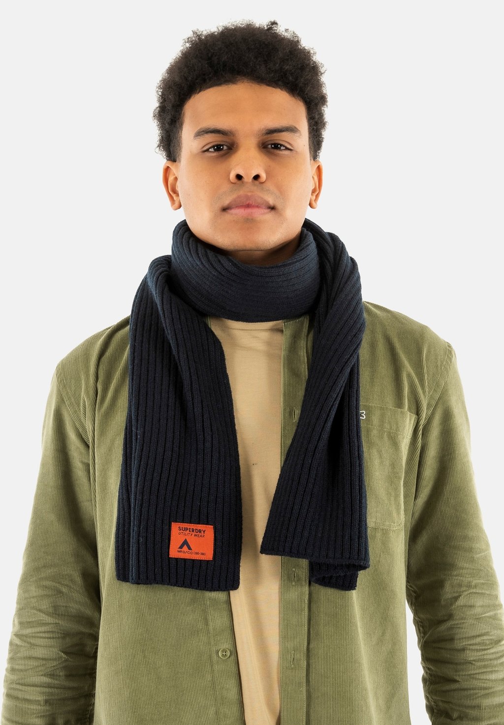 

Шарф Superdry, синий