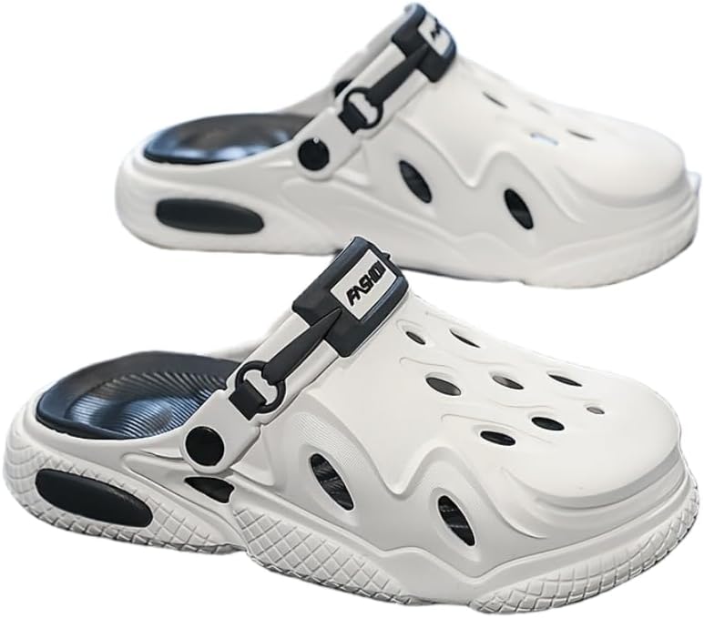 

Мужские повседневные мюли из EVA Hoalox, белый/черный