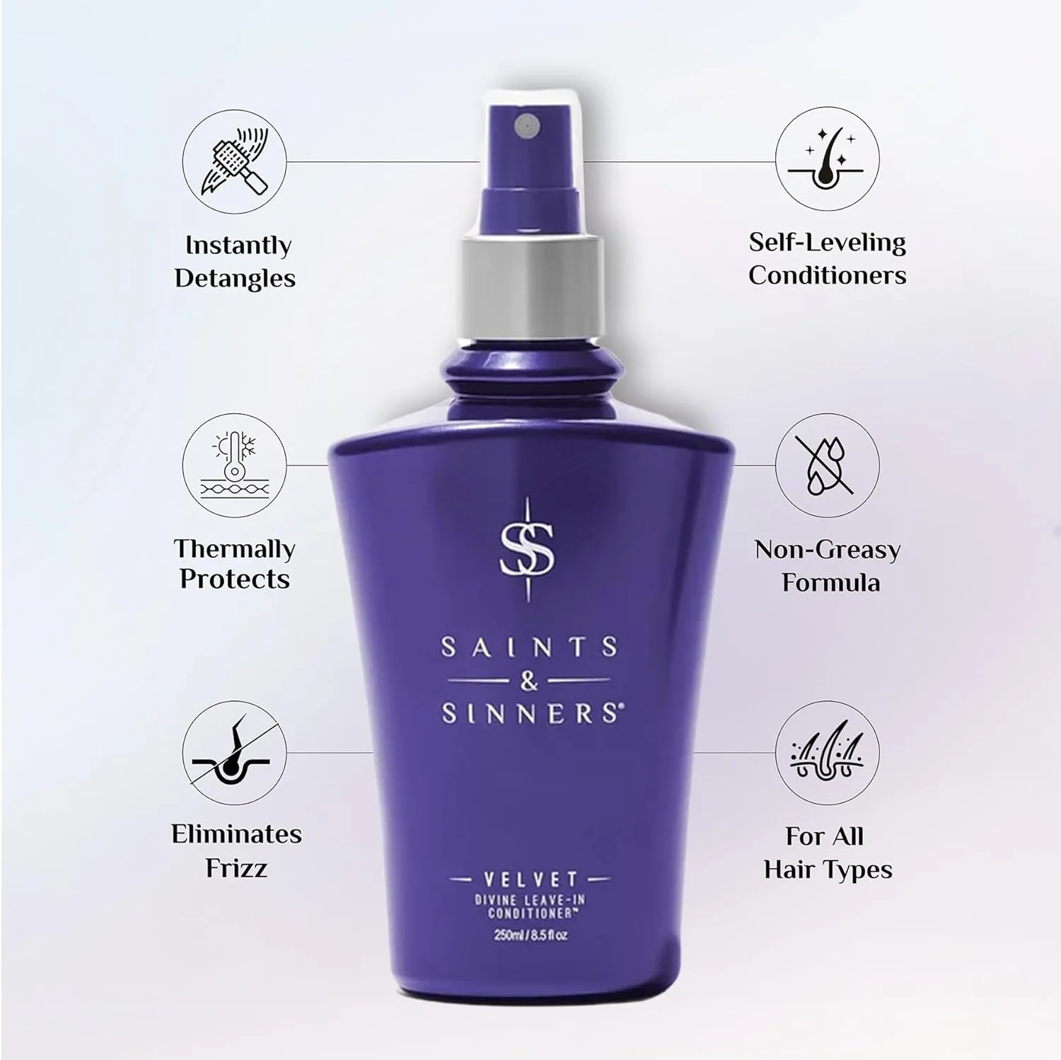 Набор кондиционеров Saints & Sinners для увлажненных, блестящих и ухоженных волос — фото 3