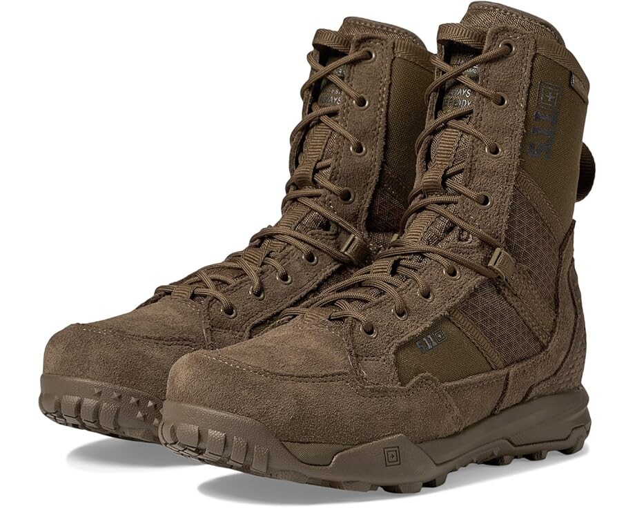 

Ботинки 5.11 Tactical A/T 8" WP, цвет Dark Coyote 1