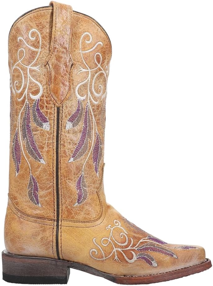 

Мужские повседневные ботинки Ferrini Mens Wyatt с узким квадратным носком - коричневые Ferrini Italia