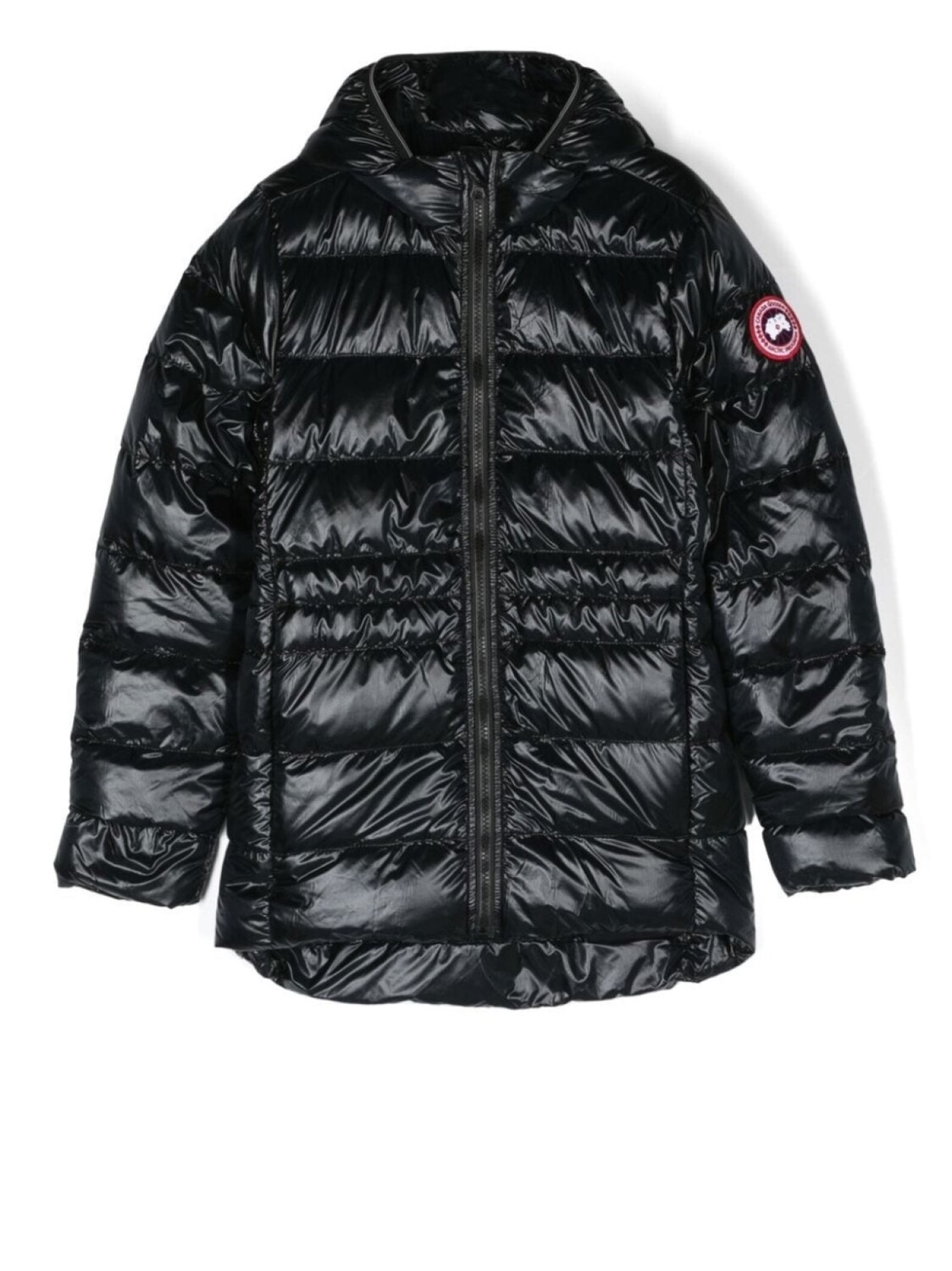 

Canada Goose Kids пуховик Crofton, черный