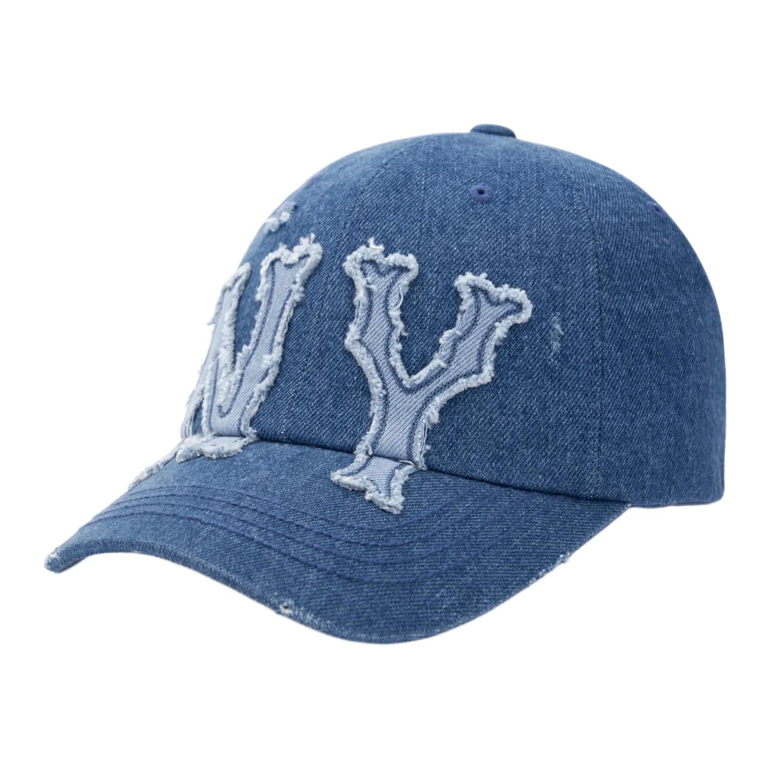 

MLB Хлопковая бейсболка унисекс голубого цвета, Light Blue