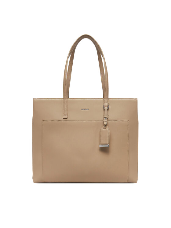 

Сумочка Ck Must Medium Shopper W/Pocket K60K613019 Calvin Klein, бежевый