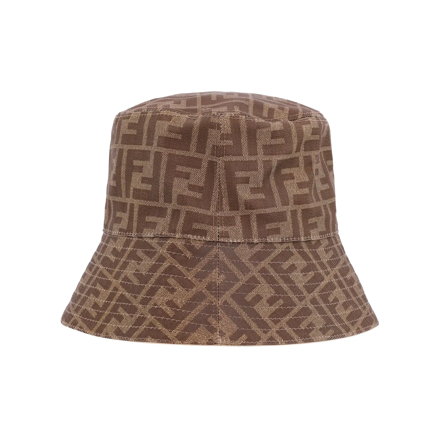 

FENDI Полиэстеровая панама унисекс, Brown