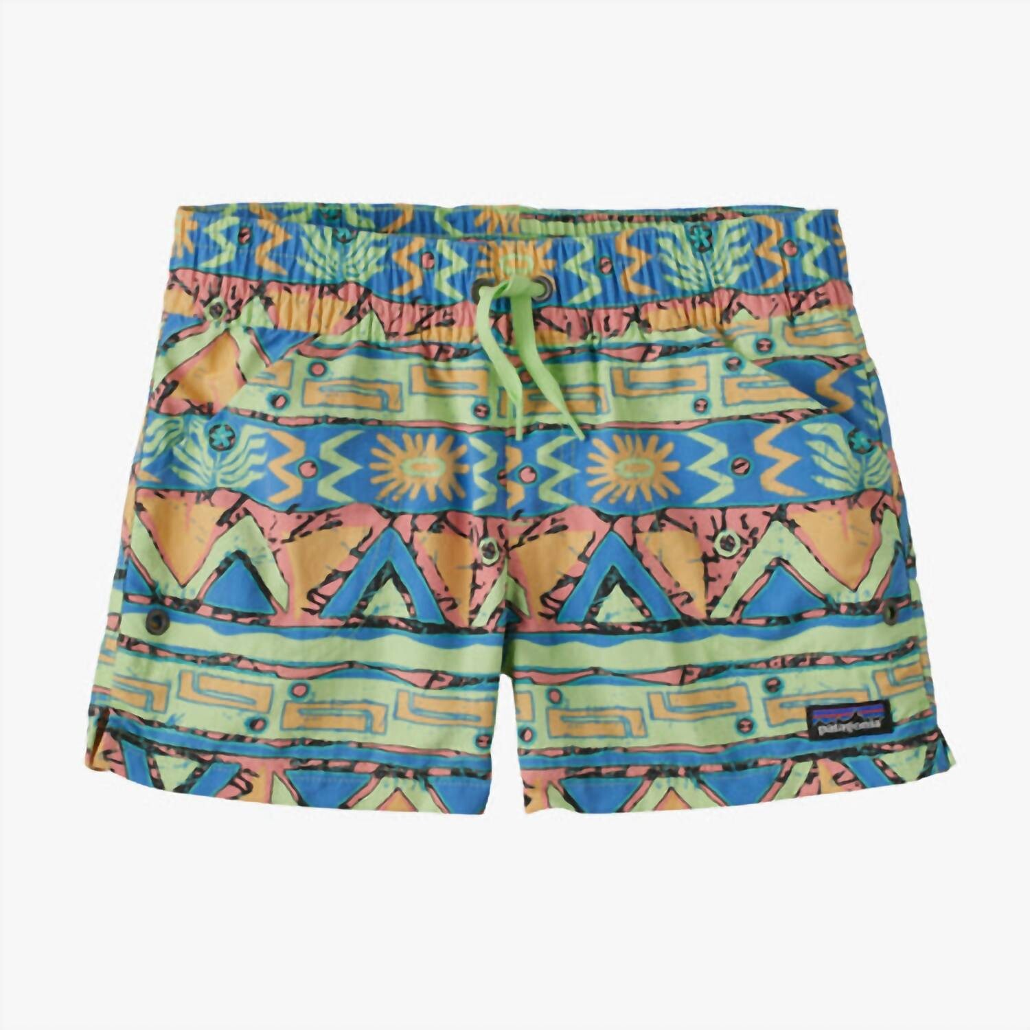 

Зеленые шорты Kids Costa Rica Baggies Patagonia