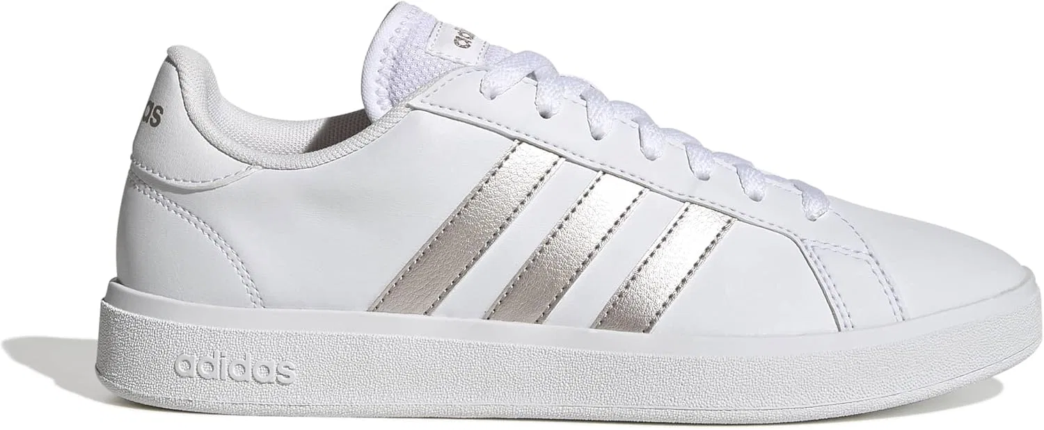 Кроссовки теннисные adidas, цвет Ftwwht/Plamet/Ftwwht — фото 2