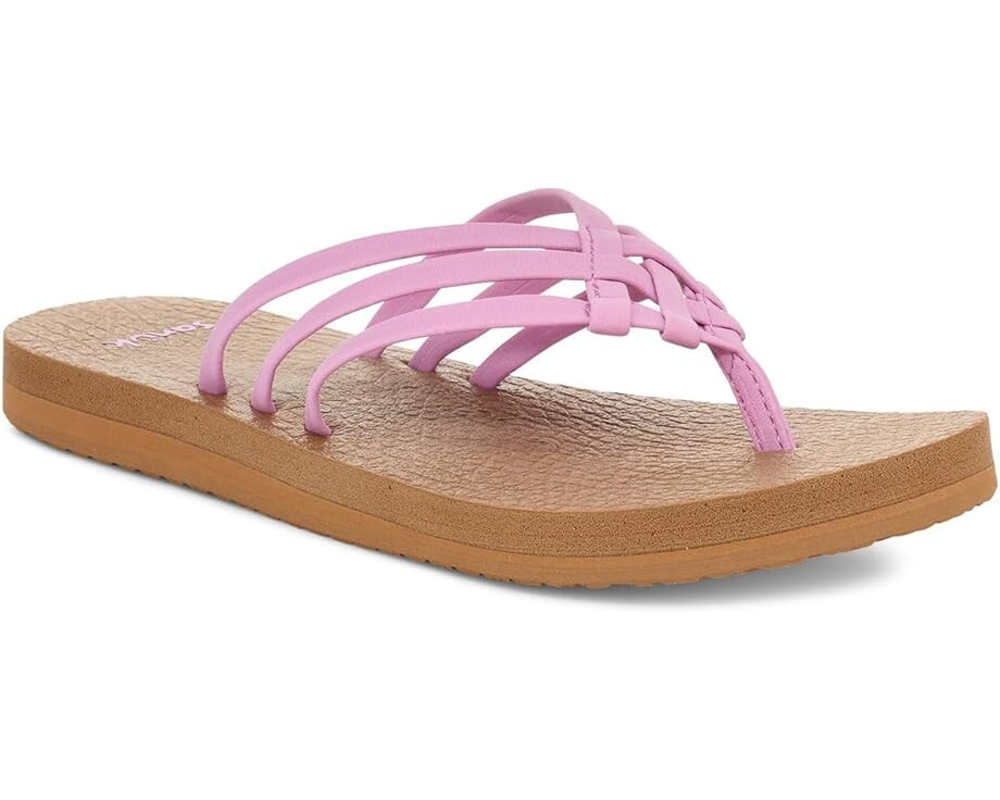 

Сандалии Sanuk Yoga Sandy, цвет Violet Tulle