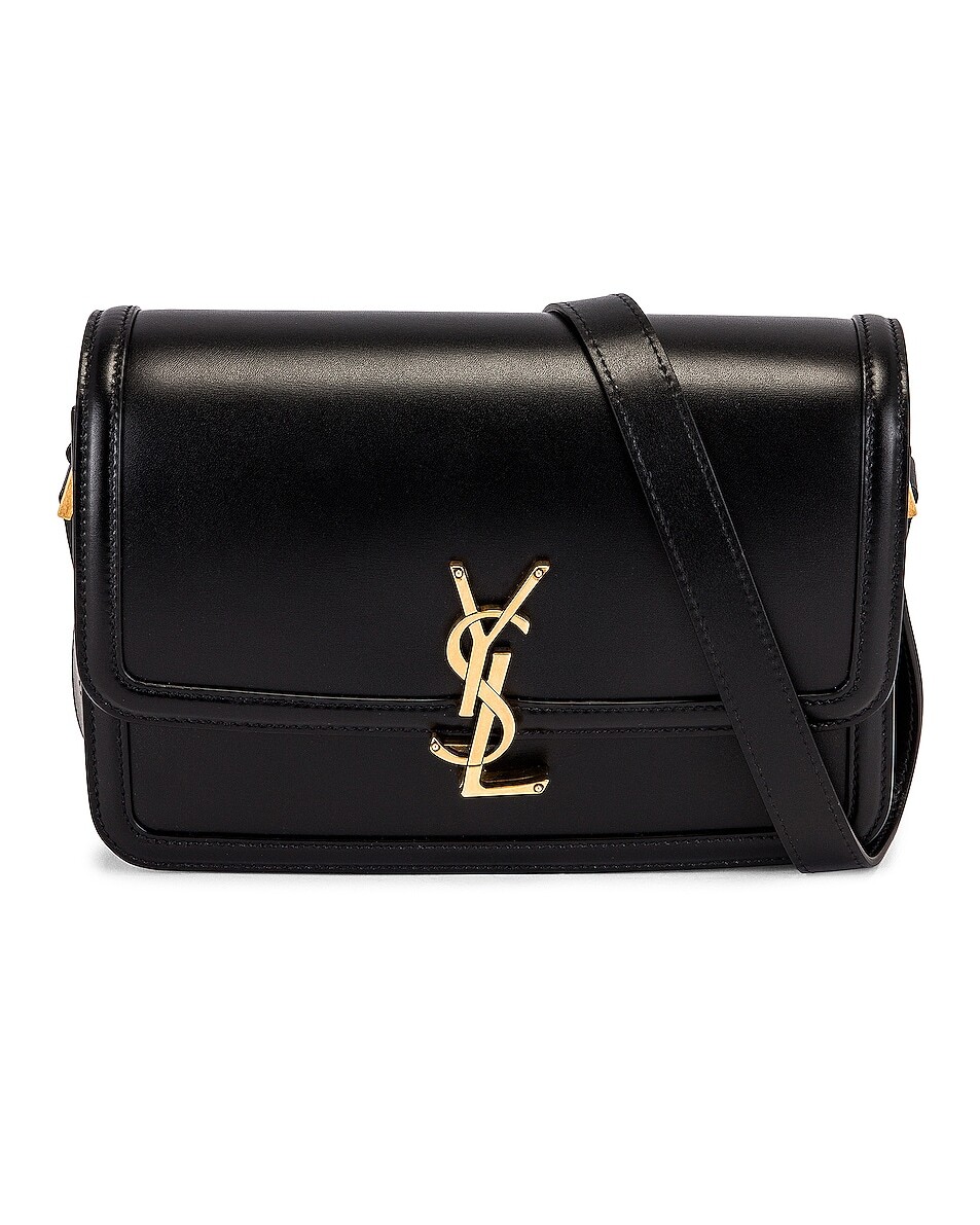 

Средняя сумка-сэтчел Solferino Saint Laurent, цвет Nero