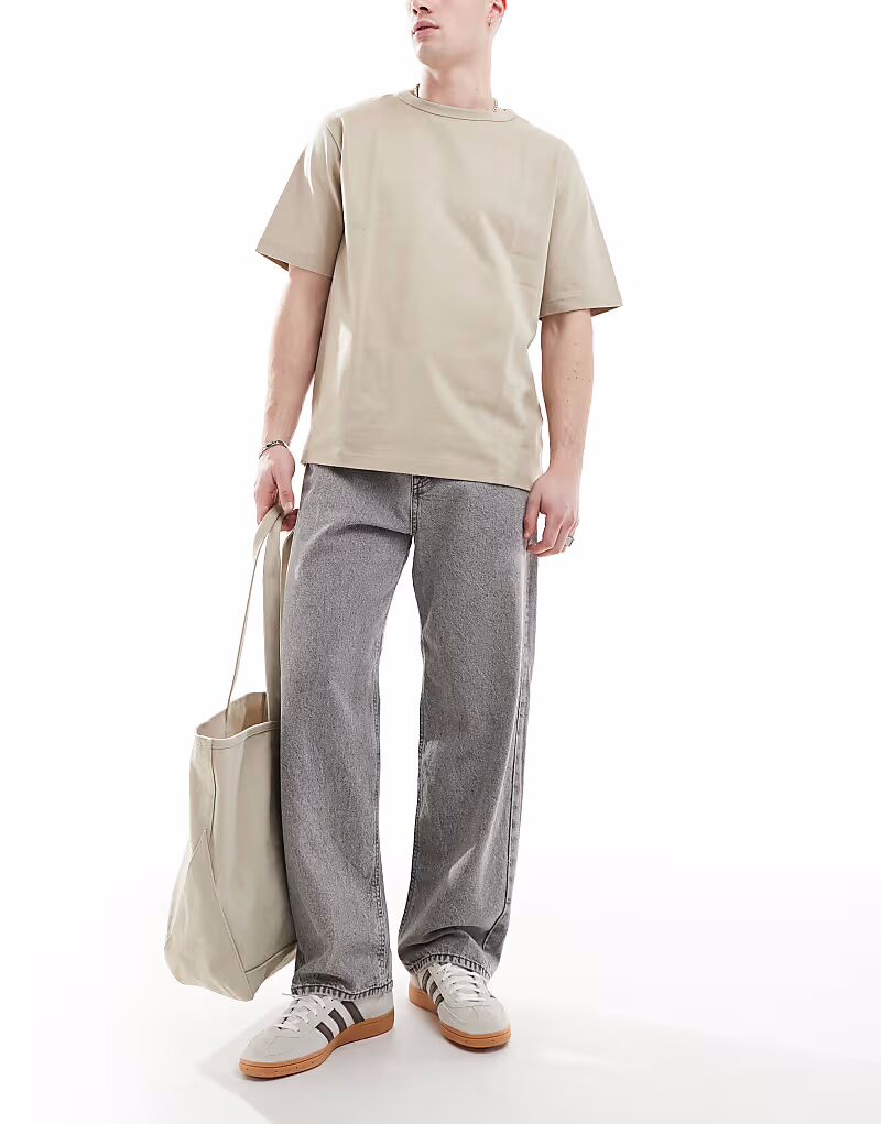 

Мешковатые джинсы Jack & Jones Alex серого цвета