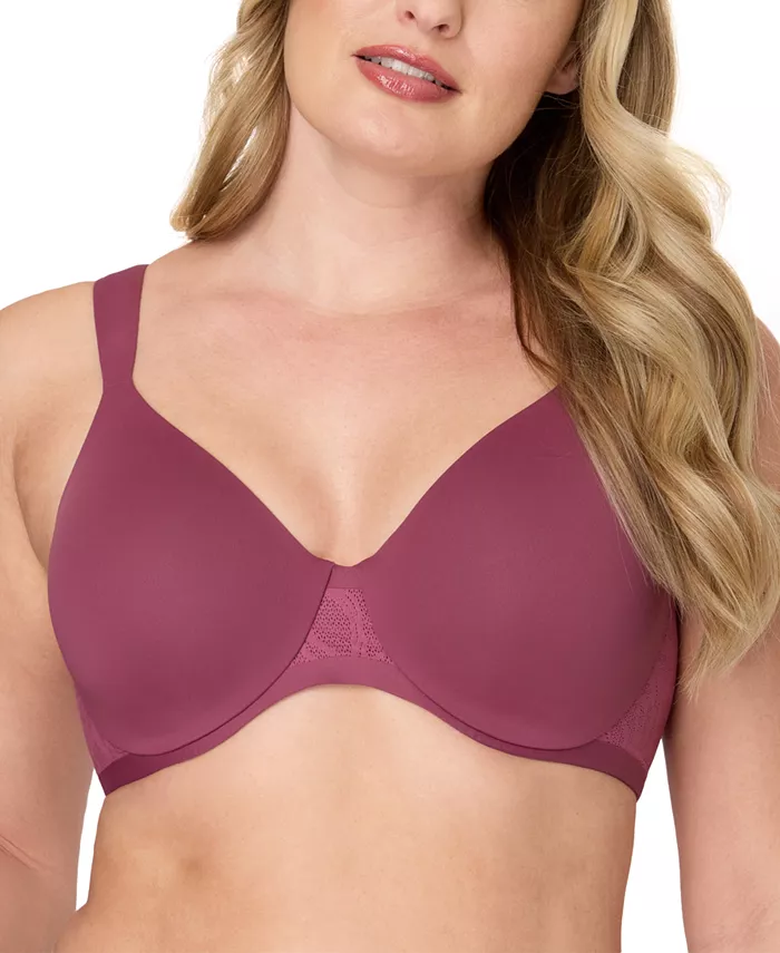 

Женский бюстгальтер с эффектом сглаживания на косточках Coolest Smoothing Underwire T-Shirt Bra DF4580 Bali, фиолетовый