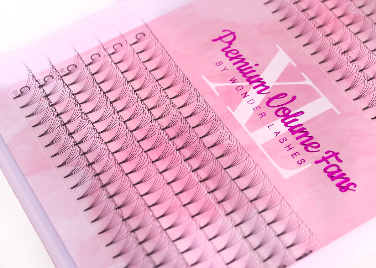Wonder Lashes, XL Premium Volume Fans 5D Mix C 0,07, 8-14 мм — фото 3