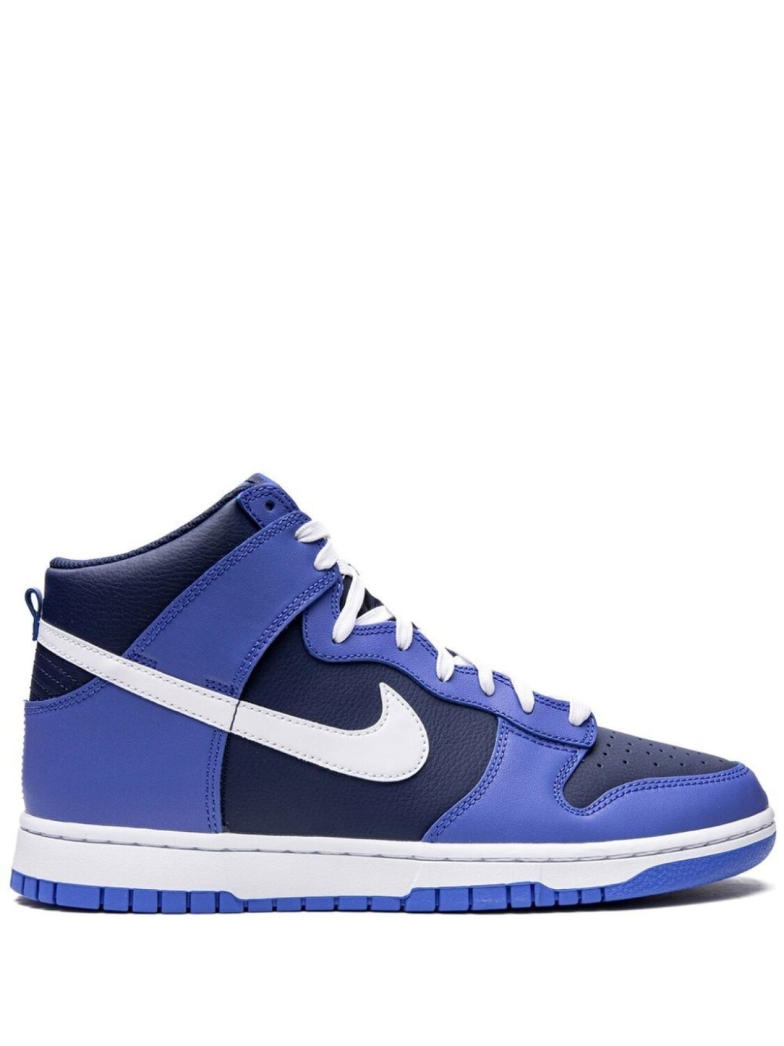 

Кроссовки Nike Dunk High, синий/фиолетовый/белый
