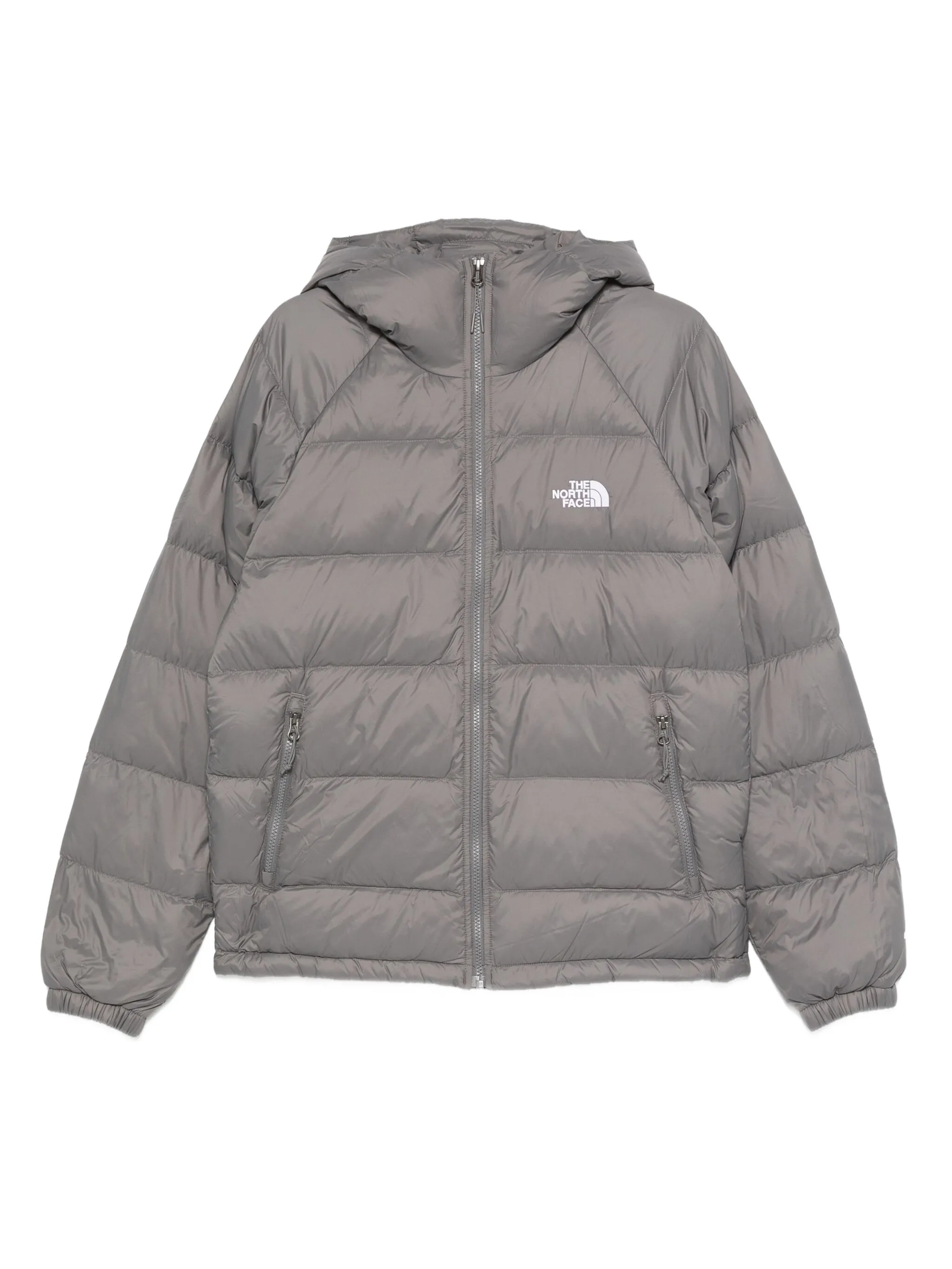 

Пальто на молнии с капюшоном The North Face, серый