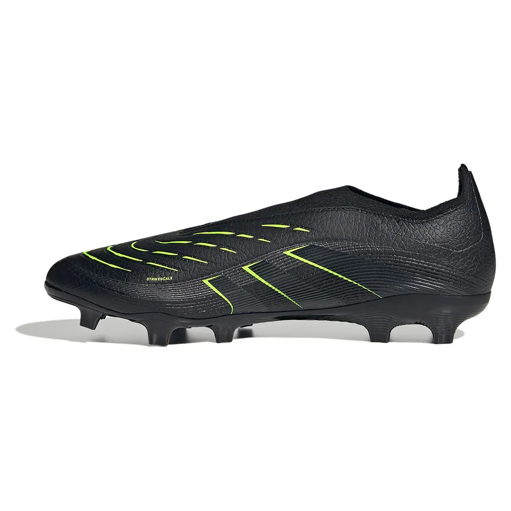 Футбольные бутсы adidas Predator League Laceless FG/MG, черный — фото 3