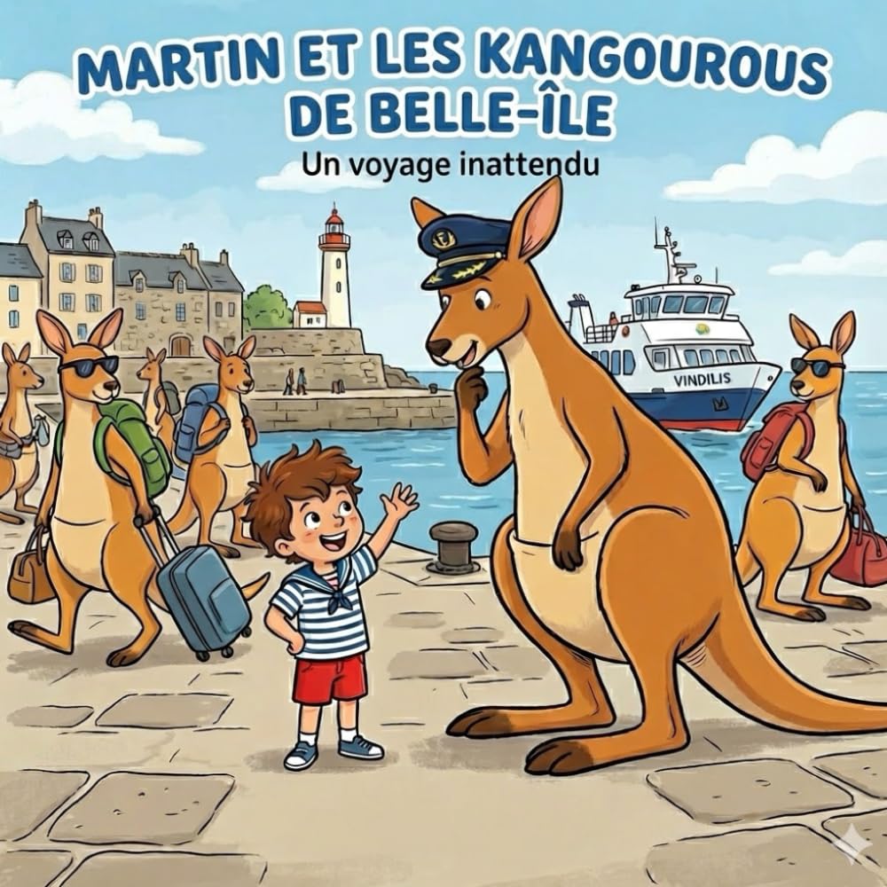 

Panique à Belle-Île : L’Invasion Bondissante ! (French Edition) (Independently published)