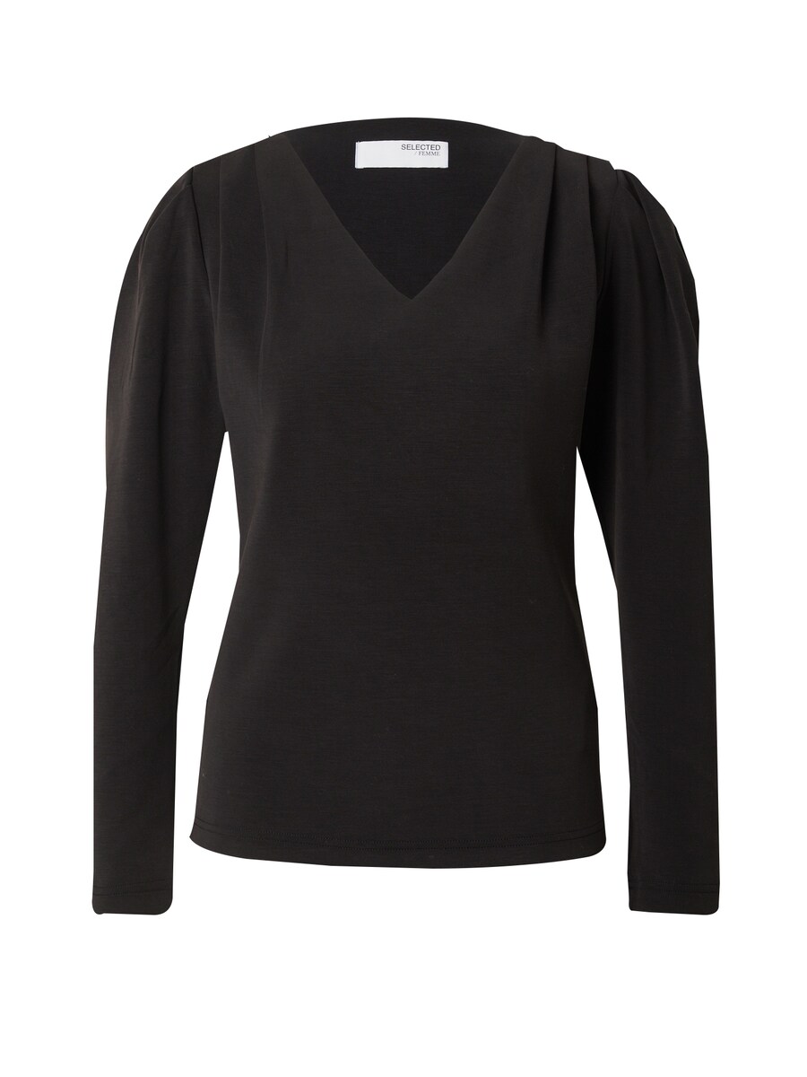 

Лонгслив SELECTED FEMME Shirt SLFFENJA, черный