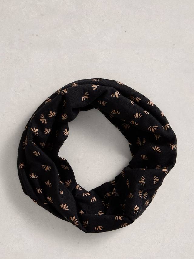 

Универсальный шарф-ролл Print White Stuff, Black