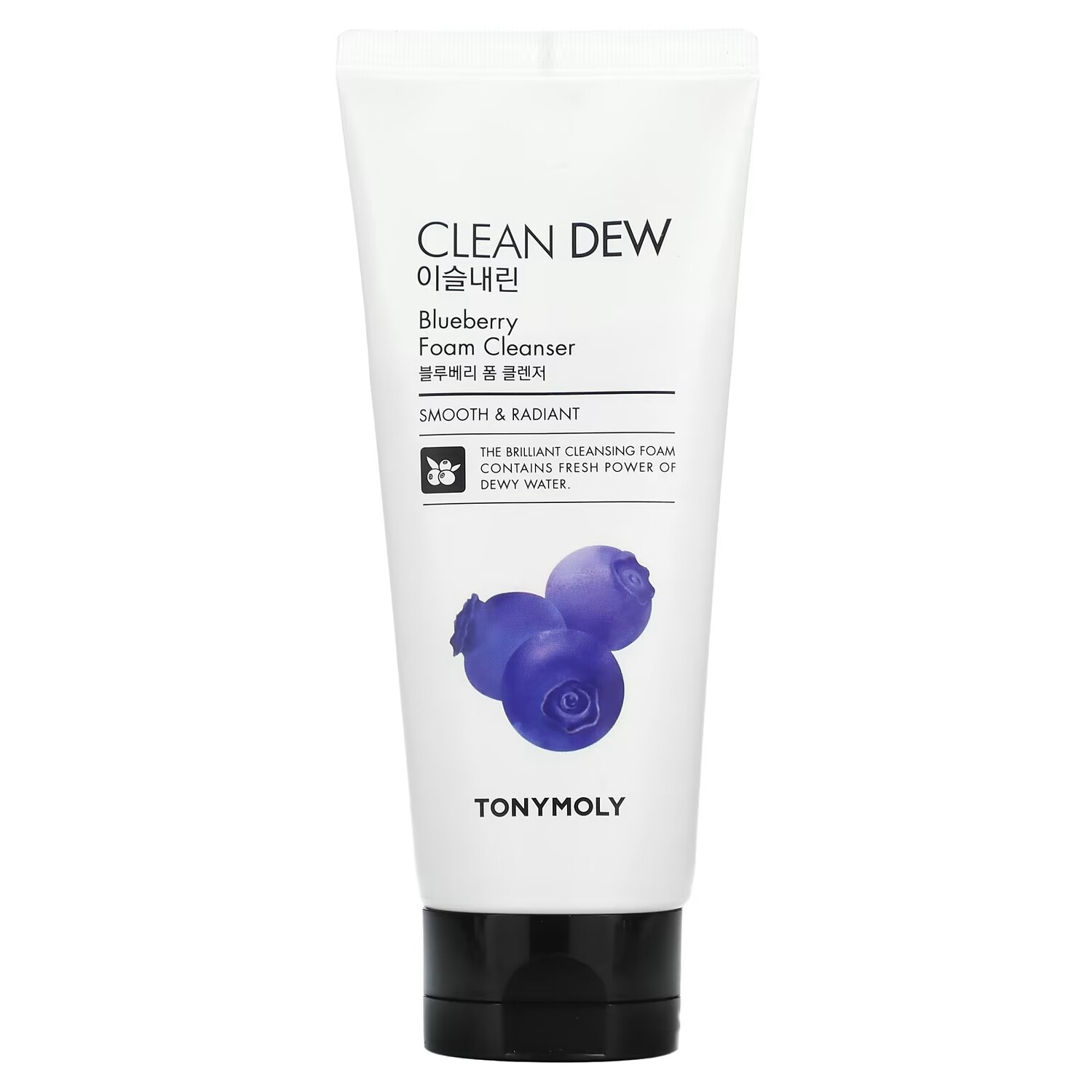 

Tony Moly Clean Dew очищающая пенка с черникой 180 мл