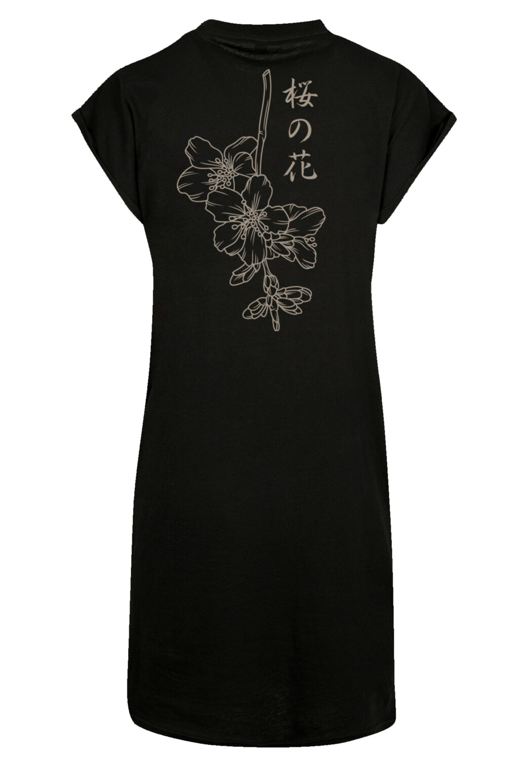 

Платье F4NT4STIC Short Sleeve Dress Japan Flower, черный
