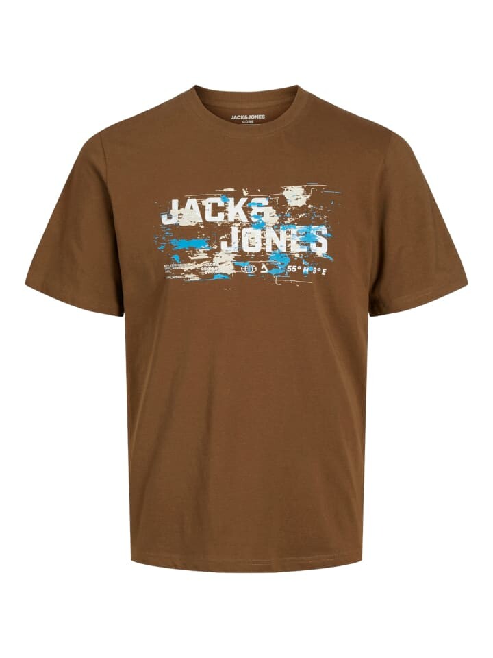 

Футболка Jack & Jones JCOOUTDOOR LOGO, коричневый