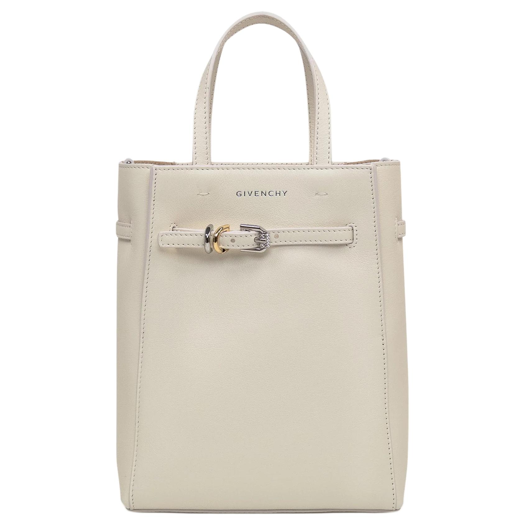 

Givenchy Сумка Voyou Calfskin, шоппер, мини-сумка женская Ivory
