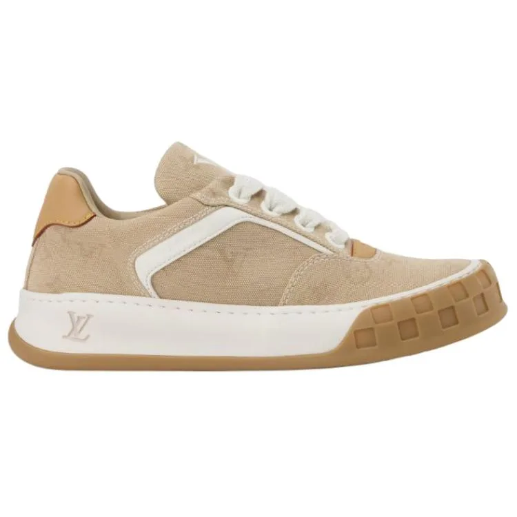 Кроссовки Tilted Low top Canvas Men's Light Umber LOUIS VUITTON, светло-umber — фото 3