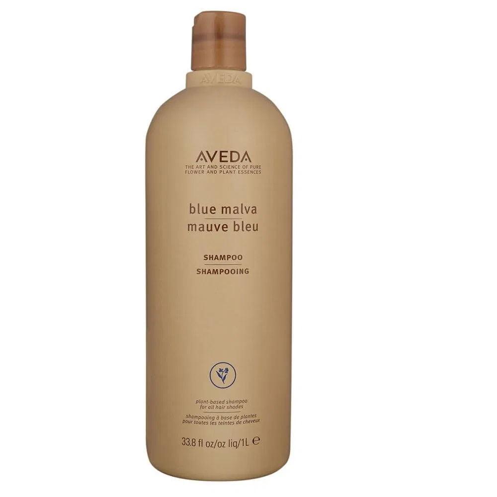 Серебристый шампунь Aveda Blue Malva для седых и светлых волос Aveda