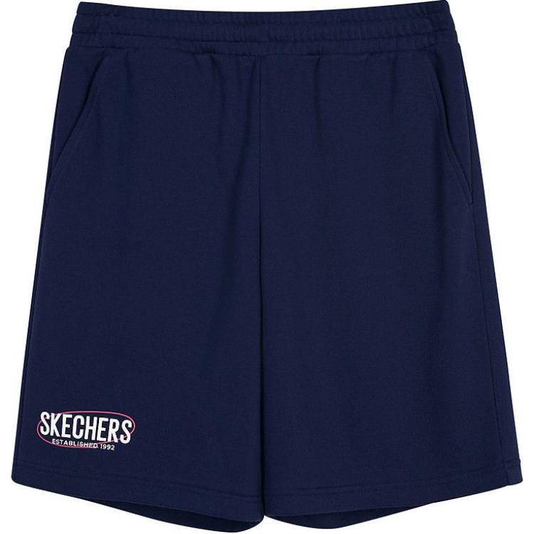 

Повседневные шорты мужские морской синий Skechers, Marine Blue/00DU