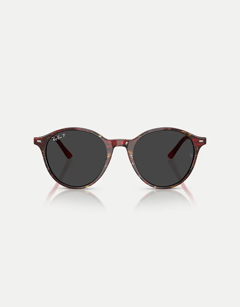 

Солнцезащитные очки Ray-Ban Bernard Phantos с поляризованными линзами черного цвета, прозрачного оттенка Fantasy Red