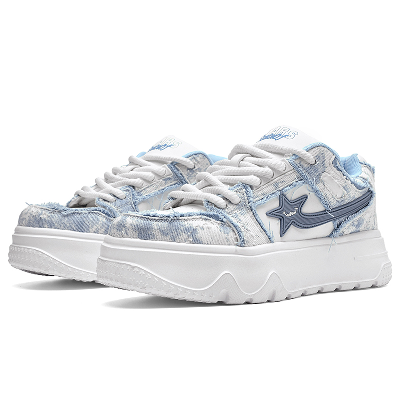 Stateof Stars Низкие скейтерские кроссовки унисекс Rain Blue, цвет Rain Blue — фото 4