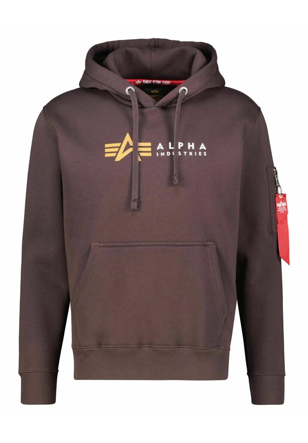 

Толстовка LABEL Alpha Industries, коричневый