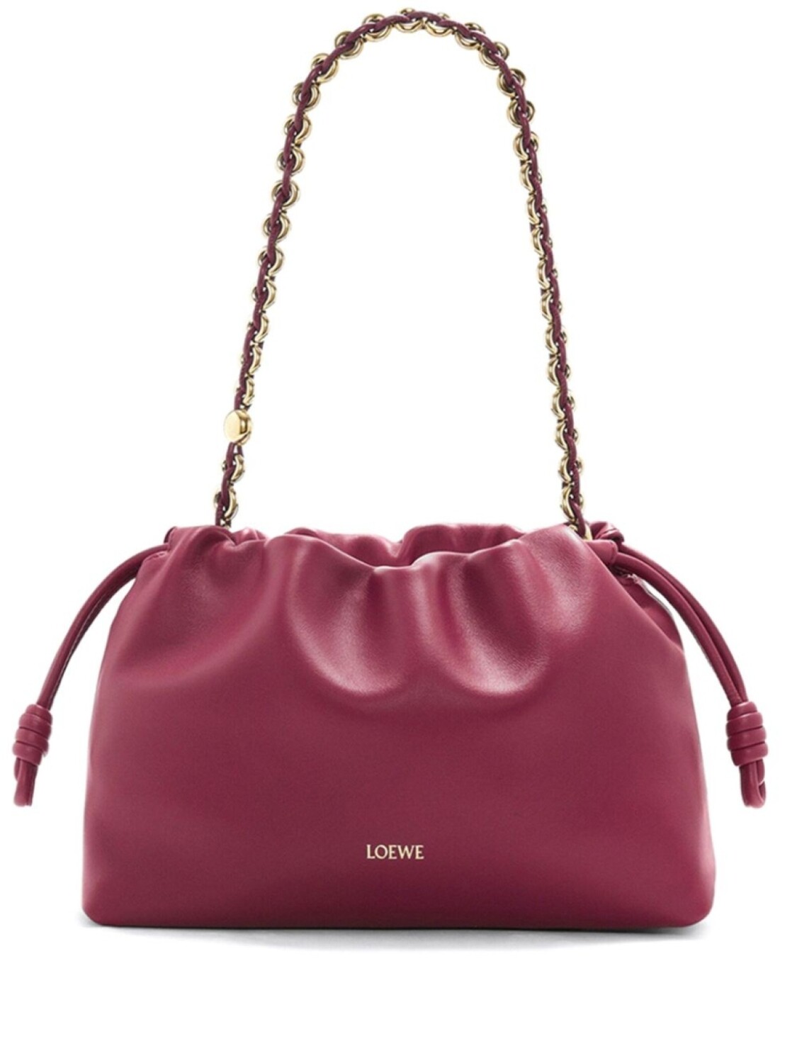 

Сумка-клатч Flamenco LOEWE, красный