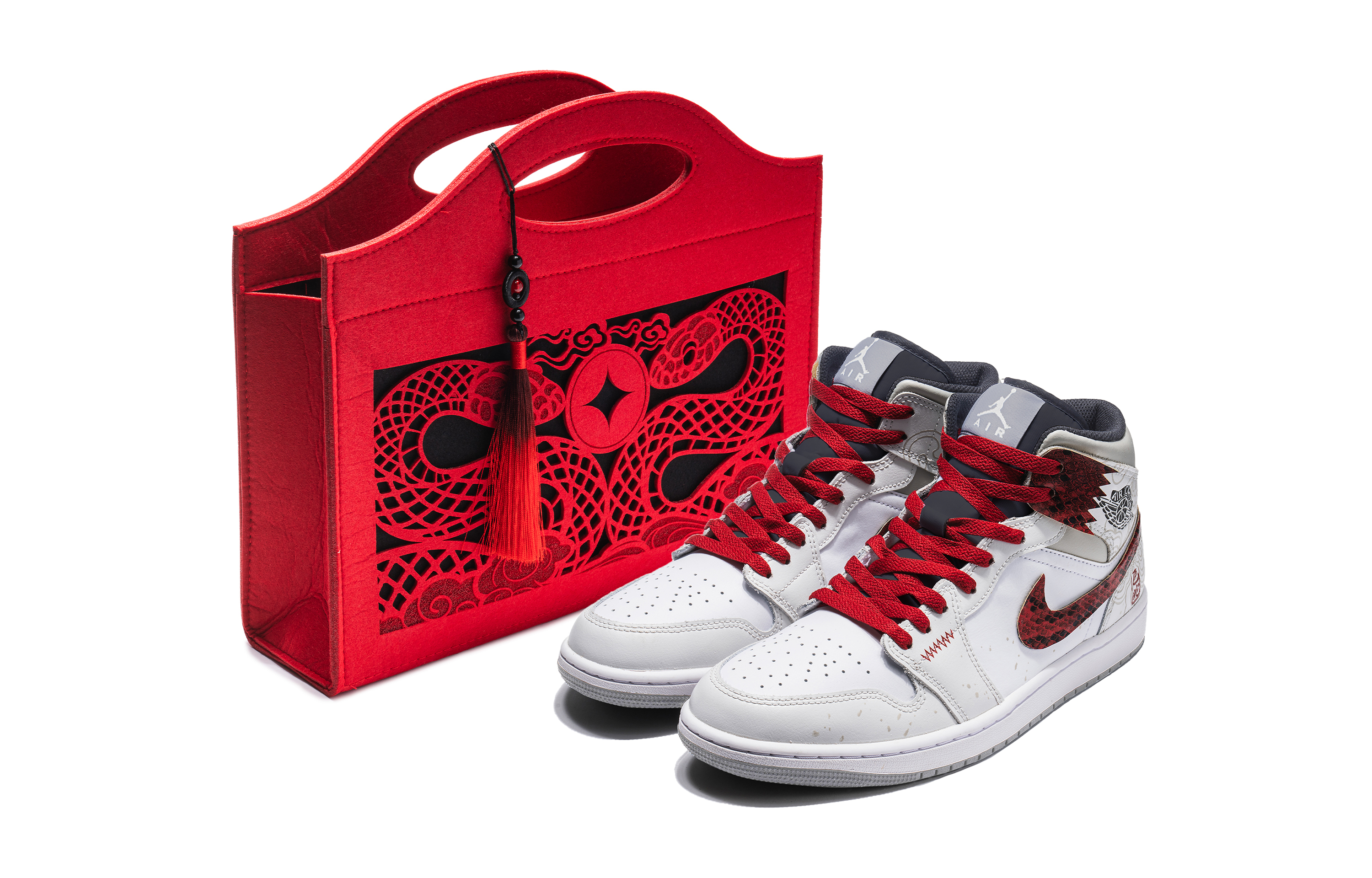 

Jordan Баскетбольные кроссовки Air 1 Vintage, мужские, среднего размера, красные