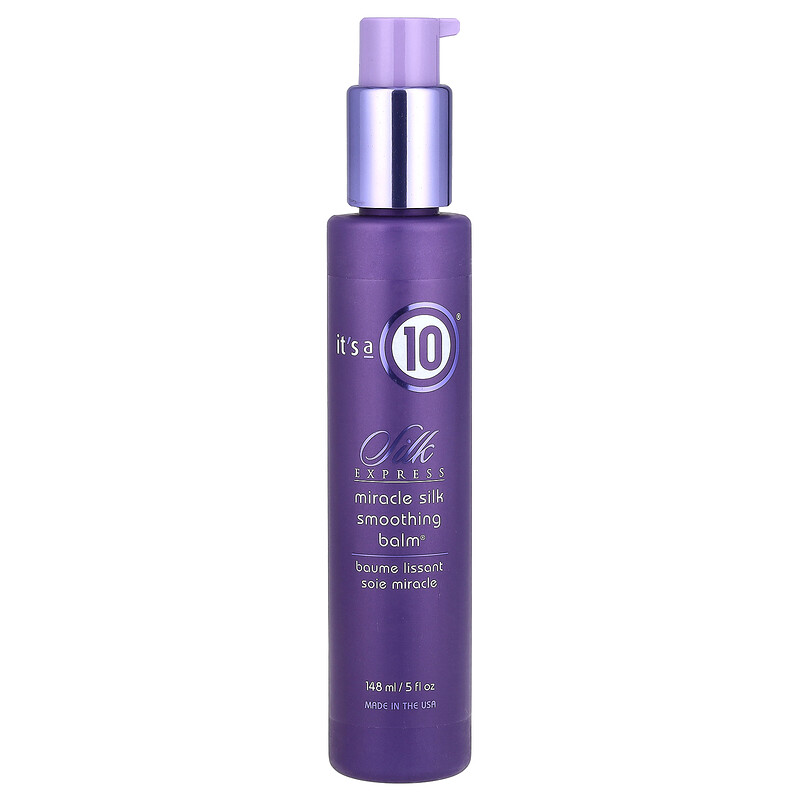 

It's a 10, Silk Express, Miracle Silk Smoothing Balm, 148 мл (5 жидк. унц.)