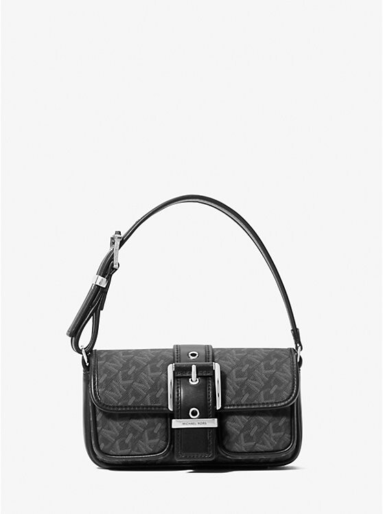 

Сумка Colby Extra-Small Empire Monogram через плечо Michael Kors, черный