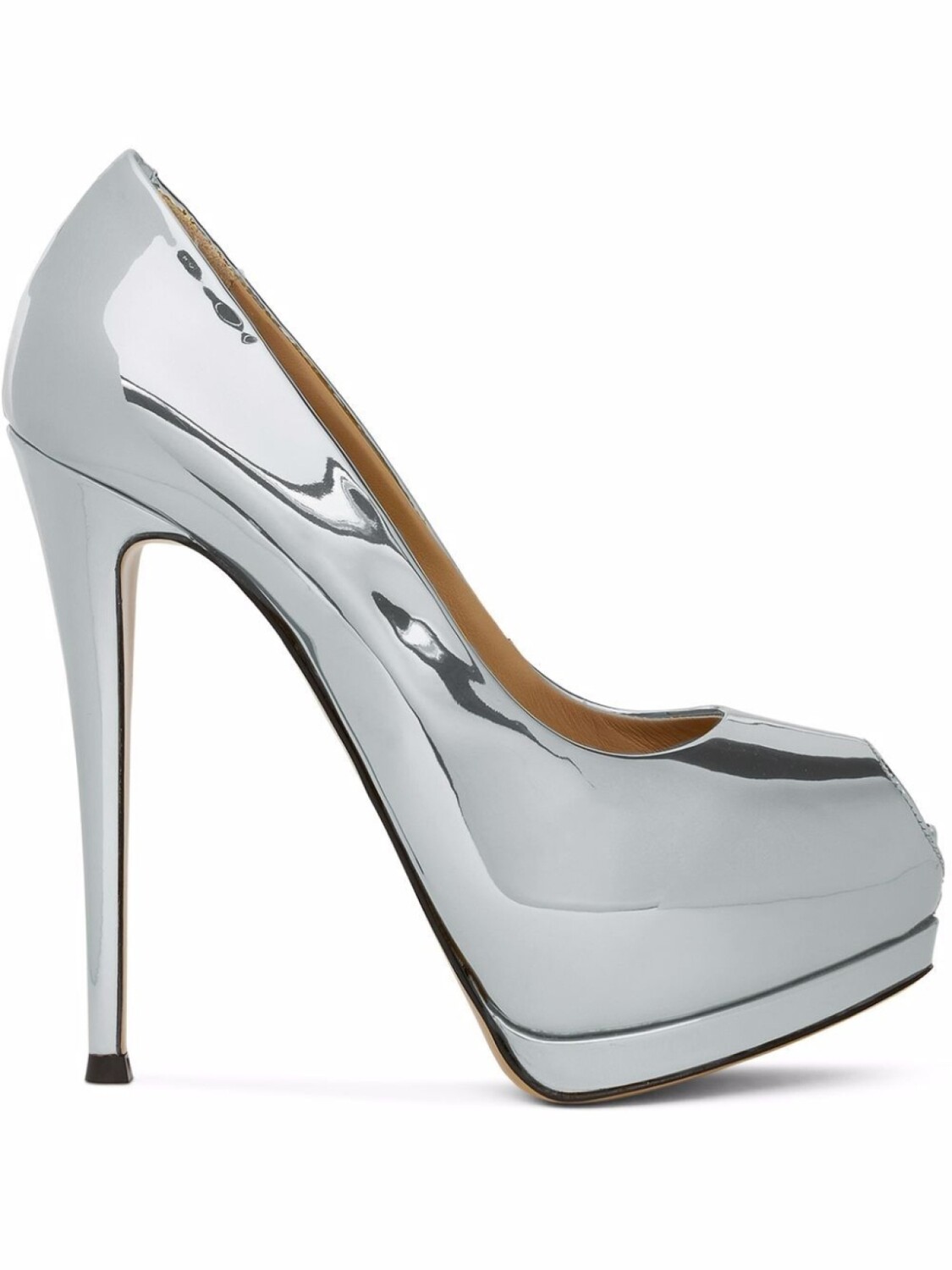 

Giuseppe Zanotti туфли Sharon 130, серебристый