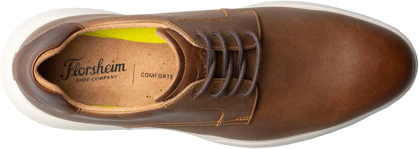 Мужские оксфорды Florsheim Dash с простым носком, коричневый — фото 3