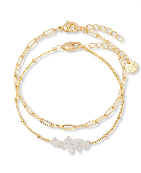 

Браслет с камнем рождения Алекса Brook & York, april