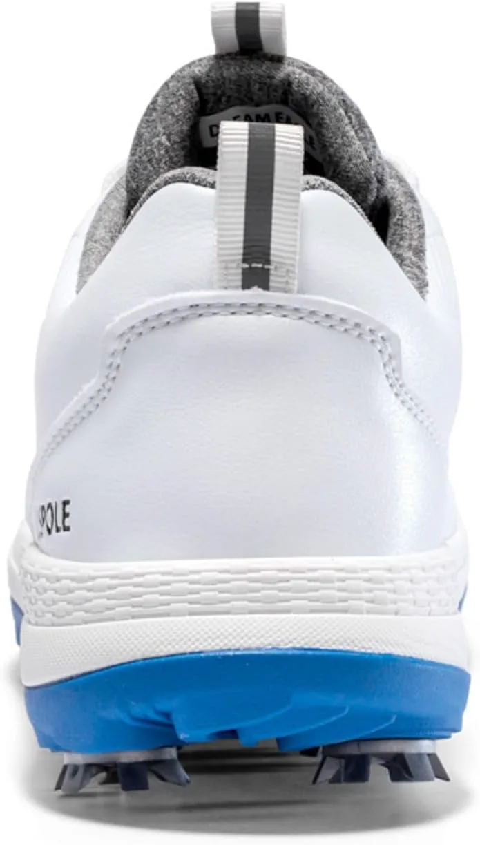 

Мужские гольф обувь с шипами, нескользящие, для занятий гольфом на открытом воздухе, классические кроссовки для гольфа QZ-iTry, белый