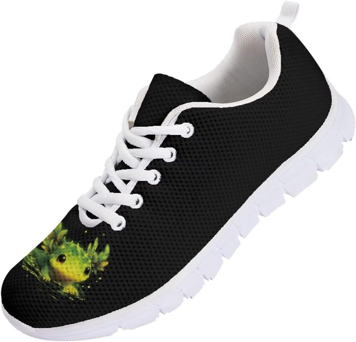 

Мужские кроссовки Funnydude Funny Print легкие спортивные повседневные беговые обувь для мужчин, Axolotl