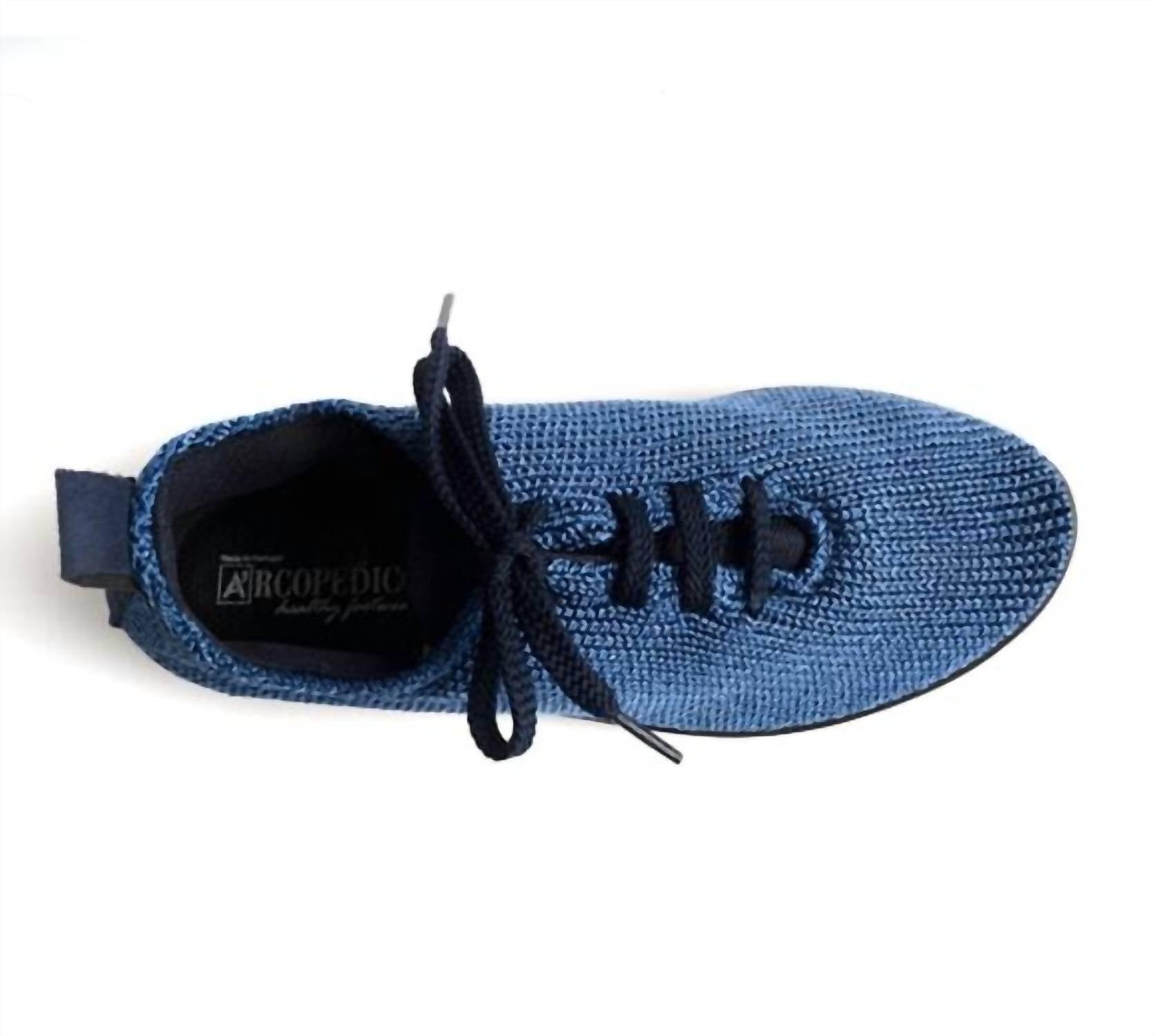 Женские трикотажные туфли Ls из денима ARCOPEDICO, цвет denim — фото 3